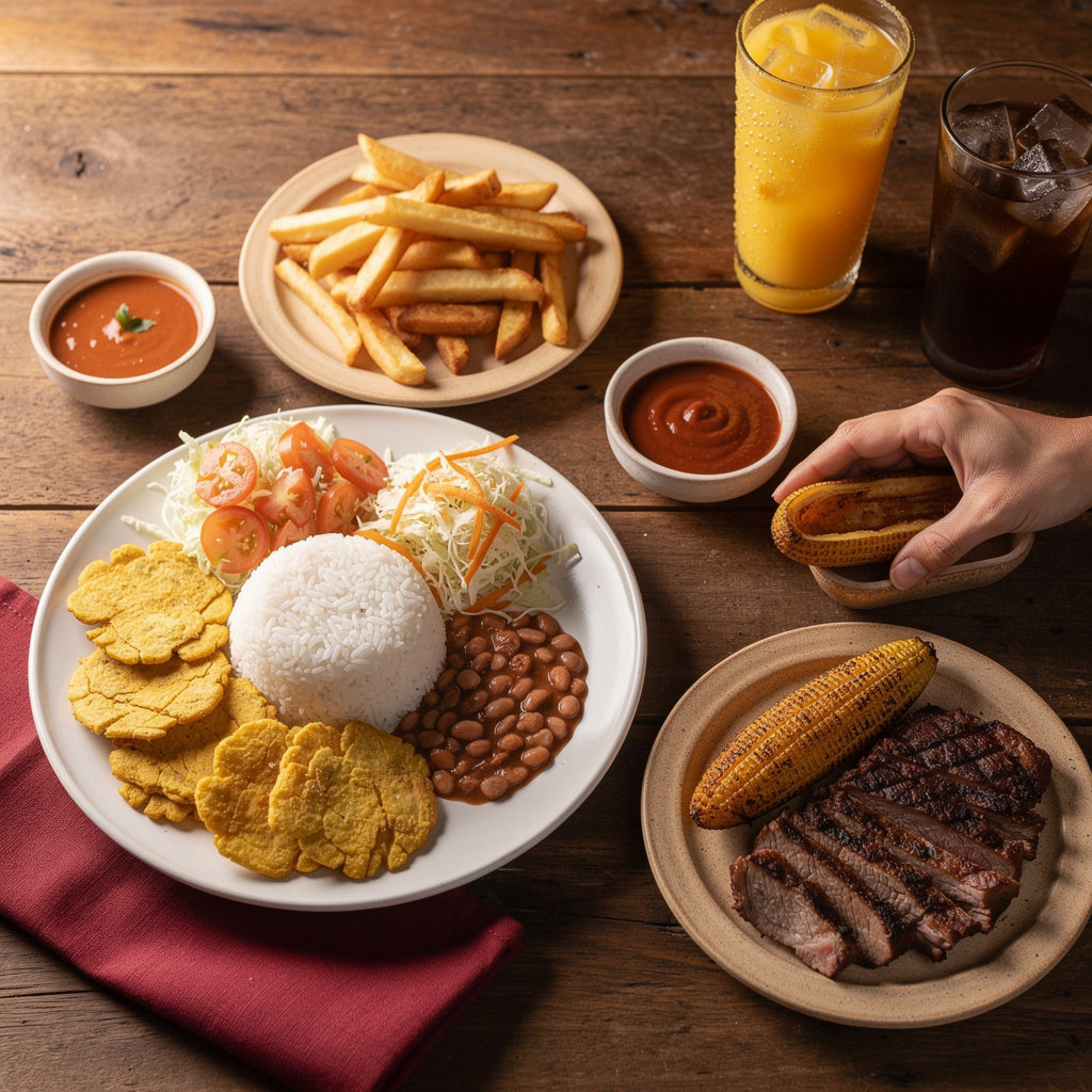 Las Delicias De Pinino platos típicos caleños - menú corrientazo y acompañamientos frescos